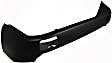 Rear Primed Bumper Cover, With Step Pad And Reflector Holes, Without Spare Tire Carrier Hole