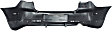 Rear Primed Bumper Cover, Sedan, Sport Type