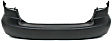 Rear Primed Bumper Cover, Non-Turbo, CAPA CERTIFIED