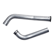 DA6206 Down Pipe - Natural, Aluminized Steel, Direct Fit, Set of 2