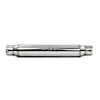 R1017 Muffler, Polished, Resonator Muffler Series