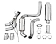 S4200409 Cat-Back Exhaust System, 2.0L, 4Cyl, Made of Stainless Steel, Armor Plus Series