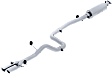 S4202409 Cat-Back Exhaust System, 1.6L, 4Cyl, Made of Stainless Steel, Armor Plus Series
