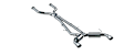 2024 Infiniti Q50 - Armor Pro Series, Cat-Back, Exhaust System, 3.0L 6Cyl, Made of Stainless Steel