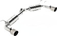 S4450304 Axle-Back Exhaust System, 2.5L, 4Cyl, Made of Stainless Steel, Armor Pro Series