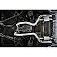 S45023CF Resonator-Back Exhaust System, 3.0L, 6Cyl, Made of Stainless Steel, Armor Pro Series
