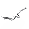 S4702304 Cat-Back Exhaust System, 1.6L, 4Cyl, Made of Stainless Steel, Armor Pro Series