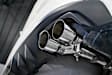 S48013CF Axle-Back Exhaust System, Made of Stainless Steel, Armor Pro Series