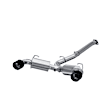 S48043CF Cat-Back Exhaust System, Made of Stainless Steel, Armor Pro Series