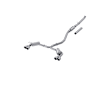 S4906AL Cat-Back Exhaust System, 1.5L, 4Cyl, Made of Aluminized Steel