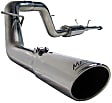 S5024AL Cat-Back Exhaust System, 5.3L, 8Cyl, Made of Aluminized Steel, Armor Plus Series