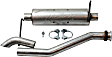 S5052AL Cat-Back Exhaust System, Made of Aluminized Steel, Armor Lite Series