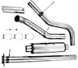 S5076AL Cat-Back Exhaust System, 6.0L, 8Cyl, Made of Aluminized Steel, Armor Lite Series