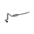 S5087AL Cat-Back Exhaust System, Made of Aluminized Steel, Armor Lite Series
