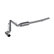 S5087AL Cat-Back Exhaust System, Made of Aluminized Steel, Armor Lite Series