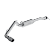 S5090304 Cat-Back Exhaust System, Made of Stainless Steel, Armor Pro Series