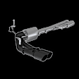 S5092BLK Cat-Back Exhaust System, Made of Aluminized Steel, Armor BLK Series