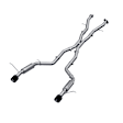 S51053CF Cat-Back Exhaust System, Made of Stainless Steel, Armor Pro Series