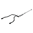S5152BLK Cat-Back Exhaust System, 5.7L, 8Cyl, Made of Aluminized Steel, Armor BLK Series