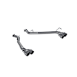 S5203AL Axle-Back Exhaust System, 3.0L, 6Cyl, Made of Aluminized Steel, Armor Lite Series
