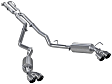 S5205AL Cat-Back Exhaust System, 3.0L, 6Cyl, Made of Aluminized Steel, Armor Lite Series