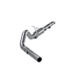 S5206P Cat-Back Exhaust System, 6.8L, 10Cyl, Made of Aluminized Steel, Armor Lite Series