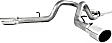 S5208AL Cat-Back Exhaust System, 6.8L, 10Cyl, Made of Aluminized Steel, Armor Lite Series