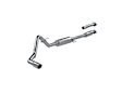 S5211AL Cat-Back Exhaust System, Made of Aluminized Steel, Armor Lite Series