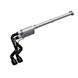 S5217BLK Cat-Back Exhaust System, Made of Aluminized Steel, Armor BLK Series