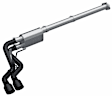 S5217BLK Cat-Back Exhaust System, Made of Aluminized Steel, Armor BLK Series