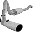 S5226AL Cat-Back Exhaust System, Made of Aluminized Steel, Armor Lite Series