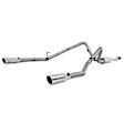 S5240AL Cat-Back Exhaust System, 3.5L, 6Cyl, Made of Aluminized Steel, Armor Lite Series