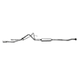 S5240AL Cat-Back Exhaust System, 3.5L, 6Cyl, Made of Aluminized Steel, Armor Lite Series