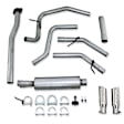 S5240AL Cat-Back Exhaust System, 3.5L, 6Cyl, Made of Aluminized Steel, Armor Lite Series