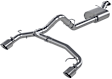 S5241AL Cat-Back Exhaust System, Made of Aluminized Steel, Armor Lite Series