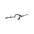 S5258BLK Cat-Back Exhaust System, Made of Aluminized Steel, Armor BLK Series
