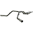 S5306409 Cat-Back Exhaust System, Made of Stainless Steel, Armor Pro Series