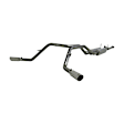 S5306409 Cat-Back Exhaust System, Made of Stainless Steel, Armor Pro Series