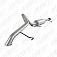 S5310AL Cat-Back Exhaust System, 4.0L, 6Cyl, Made of Aluminized Steel, Armor Lite Series