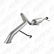 S5310AL Cat-Back Exhaust System, 4.0L, 6Cyl, Made of Aluminized Steel, Armor Lite Series