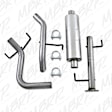 S5310AL Cat-Back Exhaust System, 4.0L, 6Cyl, Made of Aluminized Steel, Armor Lite Series