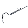 S5314P Cat-Back Exhaust System, Made of Aluminized Steel, Armor Lite Series