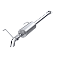 S5322409 Cat-Back Exhaust System, 4.0L, 6Cyl, Made of Stainless Steel, Armor Plus Series