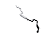 S5323BLK Cat-Back Exhaust System, 2.4L, 4Cyl, Made of Aluminized Steel