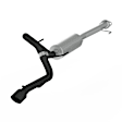 S5342BLK Cat-Back Exhaust System, 4.0L, 6Cyl, Made of Aluminized Steel, Armor BLK Series