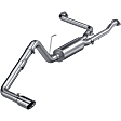 S5407304 Cat-Back Exhaust System, 3.8L, 6Cyl, Made of Stainless Steel, Armor Pro Series