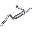 S5409304 Cat-Back Exhaust System, 3.8L, 6Cyl, Made of Stainless Steel, Armor Pro Series