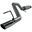 S5508AL Cat-Back Exhaust System, Made of Aluminized Steel, Armor Lite Series