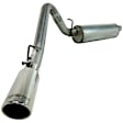 S5512AL Cat-Back Exhaust System, Made of Aluminized Steel, Armor Lite Series