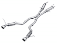 S5525AL Cat-Back Exhaust System, 6.4L, 8Cyl, Made of Aluminized Steel, Armor Lite Series